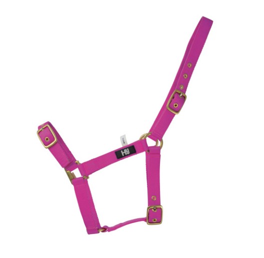 Hy Holly Fully Adjustable Head Collar (Fuchsia)