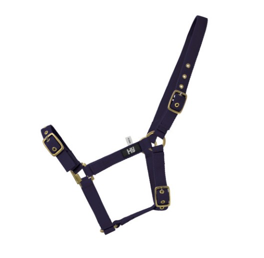 Hy Holly Fully Adjustable Head Collar (Navy)