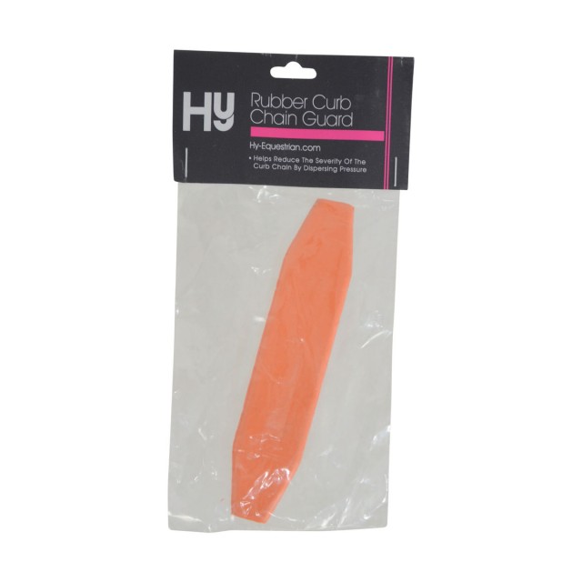 Hy Rubber Curb Chain Guard (Orange)