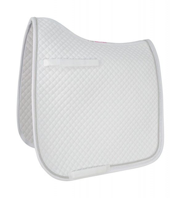HyWITHER Diamond Touch Dressage Saddle Pad (White)