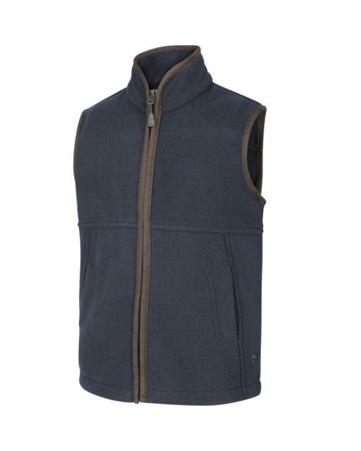 Hoggs of Fife Junior Woodhall Fleece Gilet (Navy)