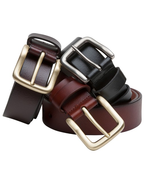 Hoggs of Fife Men's Luxury Leather Belts (Tan)