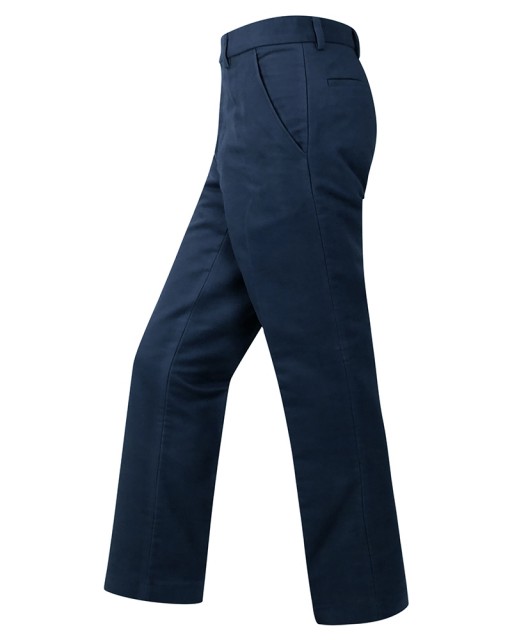 Hoggs of Fife Men's Monarch Moleskin Trousers (Navy)