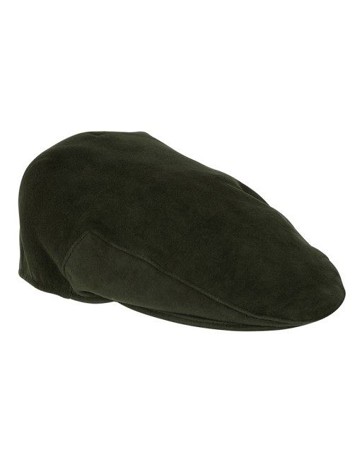 Hoggs of Fife Men's Waterproof Moleskin Caps (Dark Olive)