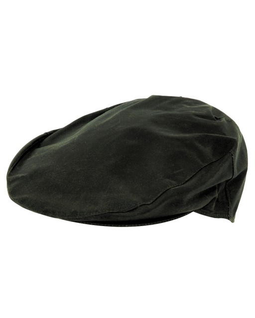 Hoggs of Fife Men's Waxed Caps (Dark Olive)