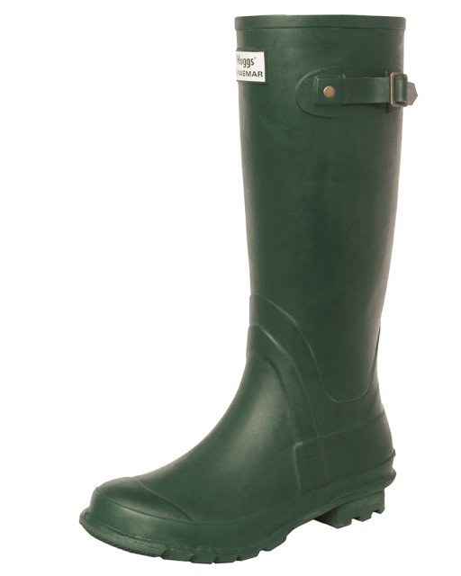 Hoggs of Fife Unisex Braemar Wellington Boots (Green)
