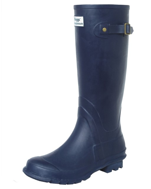 Hoggs of Fife Unisex Braemar Wellington Boots (Navy)