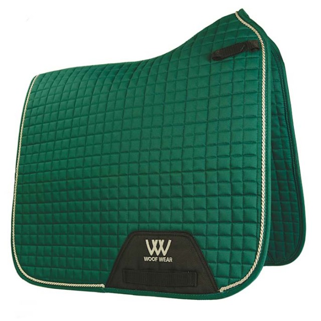*OUTLET* Woof Wear Dressage Saddle Cloth (British Racing Green)