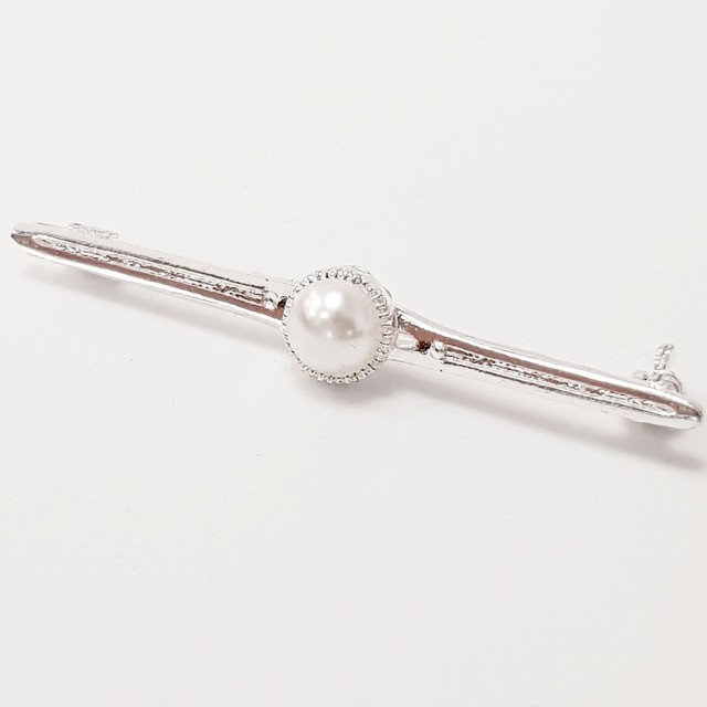 Equetech Pearl Stock Pin