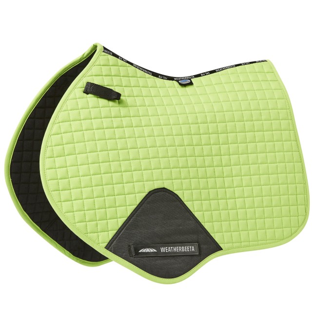 Weatherbeeta Prime Jump Shaped Saddle Pad (Lime Green)