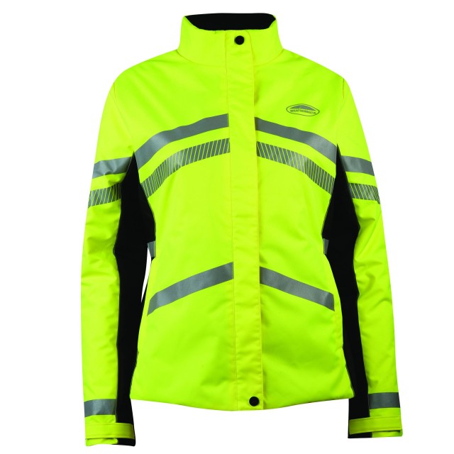 Weatherbeeta Adults Reflective Heavy Padded Waterproof Jacket (Yellow)