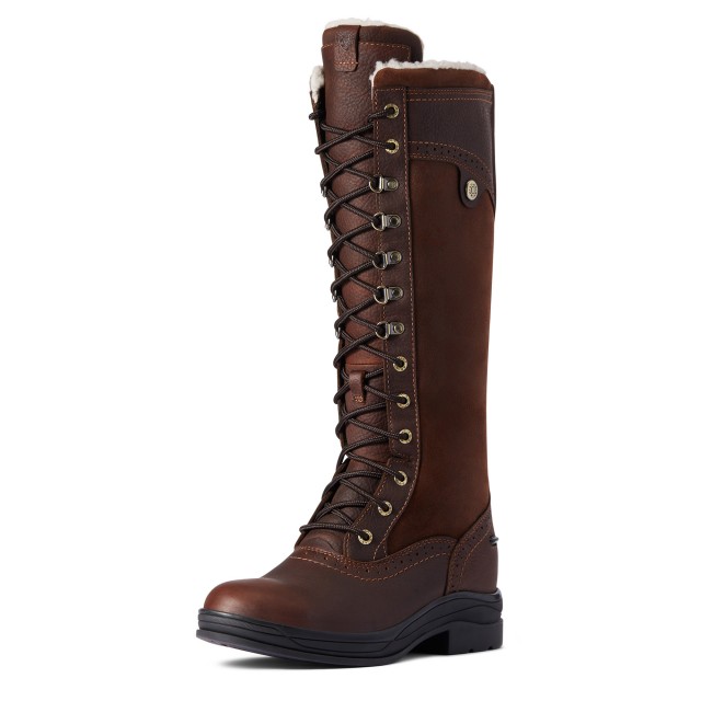 Ariat Women's Wythburn Tall H2O (Dark Brown)