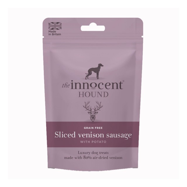 The Innocent Hound Sliced Venison Sausage Treats