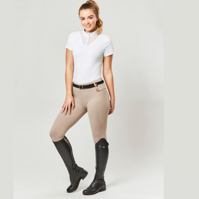 Dublin Ladies Cool It Everyday Riding Tights (Beige)