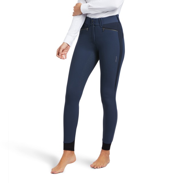 *Clearance* Ariat Women's Tri Factor X Bellatrix Full Seat Breeches (Blue Nights)