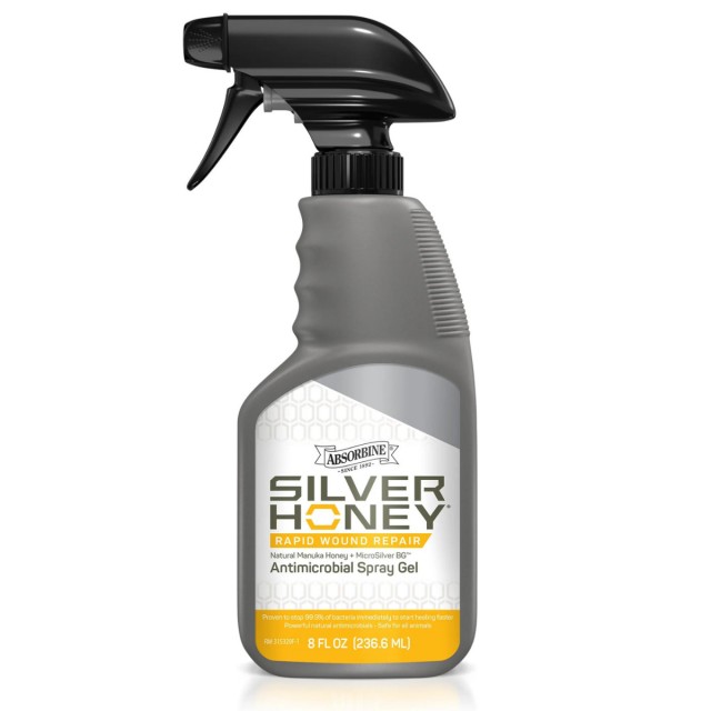 Absorbine Silver Honey Rapid Wound Repair Spray Gel (237ml)