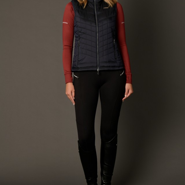 Weatherbeeta Ladies Gia Puffer Vest (Ink)