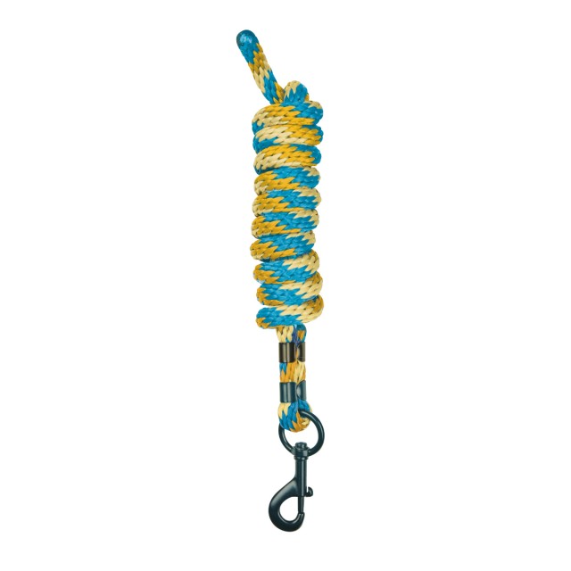 Weatherbeeta Continental Lead Rope (Light Blue/Gold/Sand)