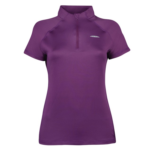 Weatherbeeta Prime Ladies Short Sleeve Top (Violet)