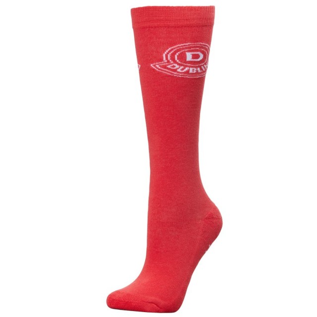 Dublin Adults Logo Socks (Coral)