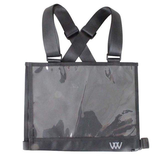 Woof Wear Event Number Bib (Black)