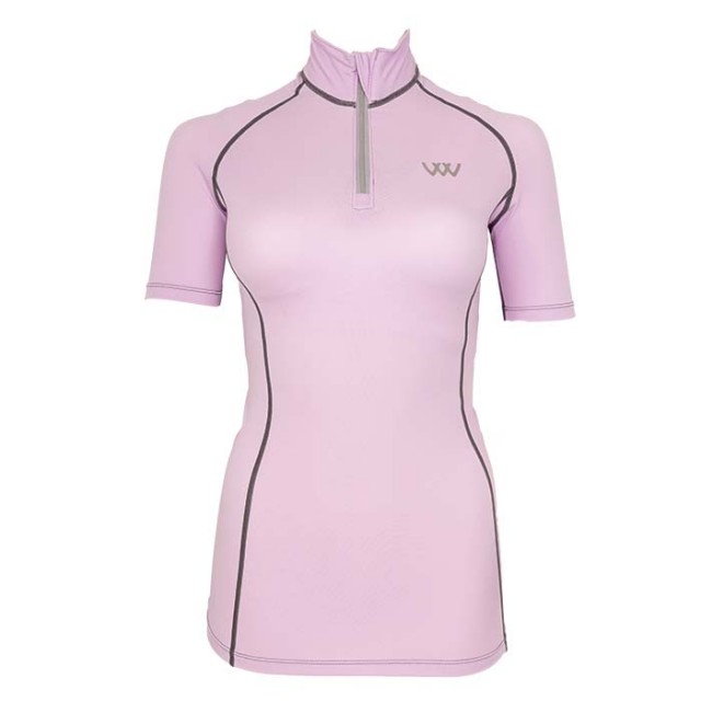 Woof Wear Short Sleeve Performance Riding Shirt (Lilac)