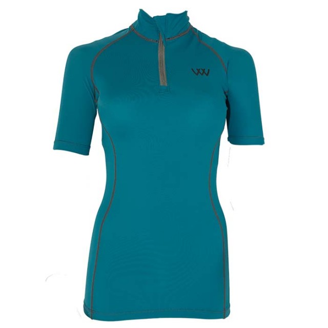 Woof Wear Short Sleeve Performance Riding Shirt (Ocean)