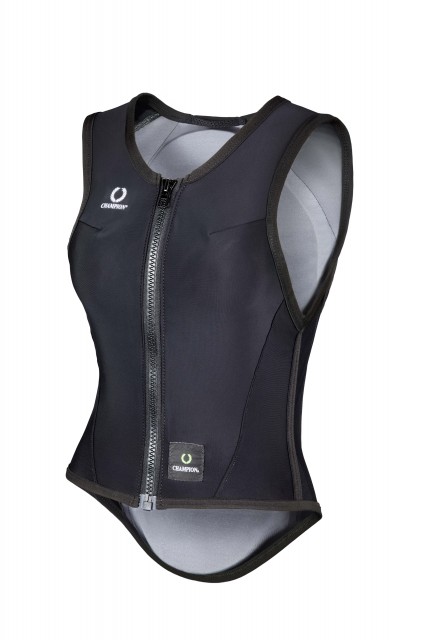 Champion Adults Sculpt Back Protector (Black)