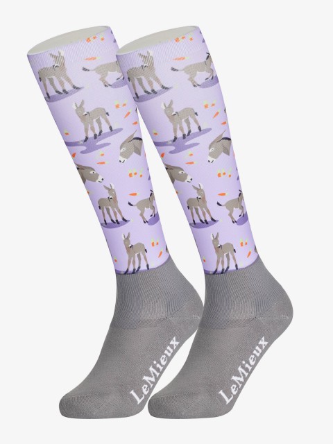 LeMieux Junior Footsies Socks (Donkeys)