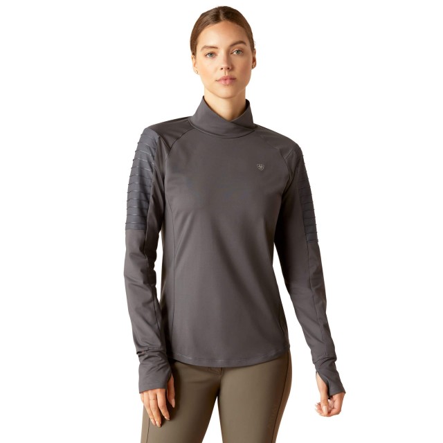 Ariat Women's Facet Long Sleeve Baselayer (Ebony)