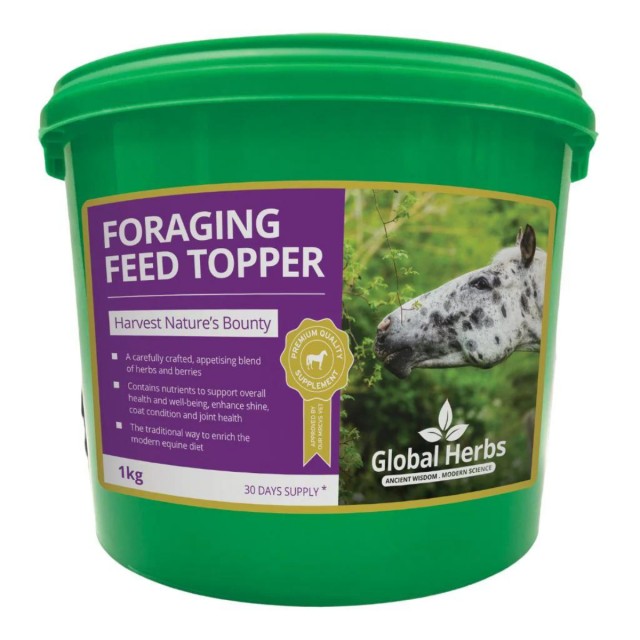 Global Herbs Foraging Feed Topper (1kg)