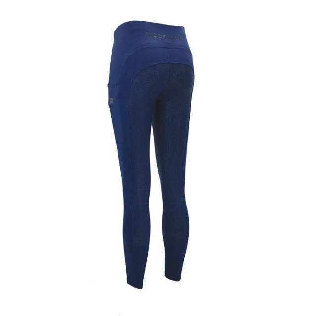 Woof Wear Young Rider Pro Riding Tights - Full Seat (Navy)