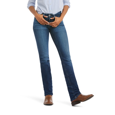 Ariat Women's R.E.A.L Perfect Rise Abby Straight Jean (Mackenzie)