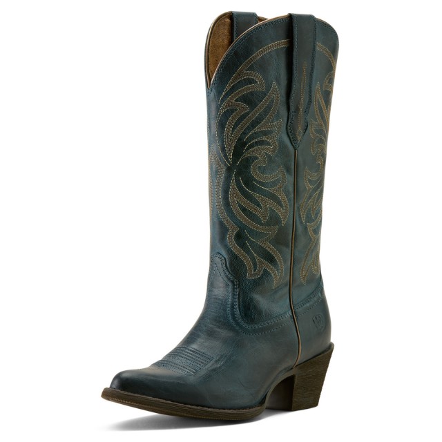 Ariat Women's Heritage J Toe Western Boots (Fresh Denim)