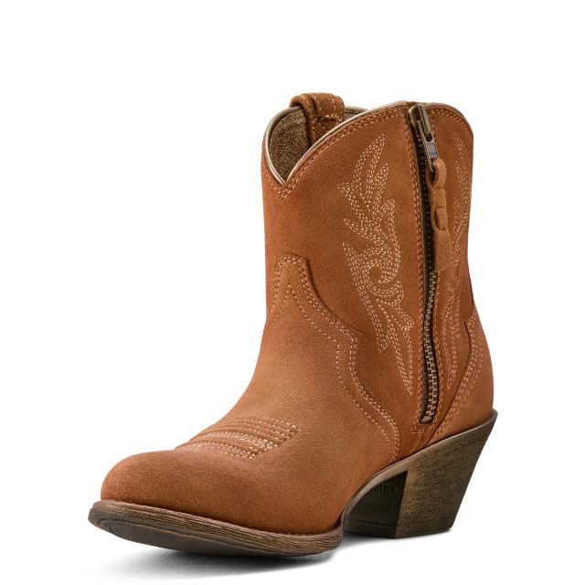 *OUTLET* Ariat Women's Harlan Western Boot (Walnut Suede)