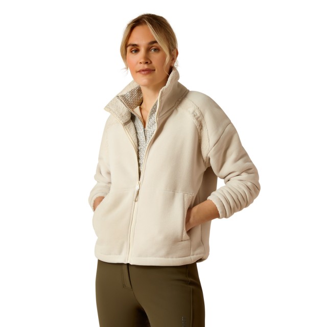 *OUTLET* Ariat Women's Lafayette Full Zip Fleece (Summer Sand)