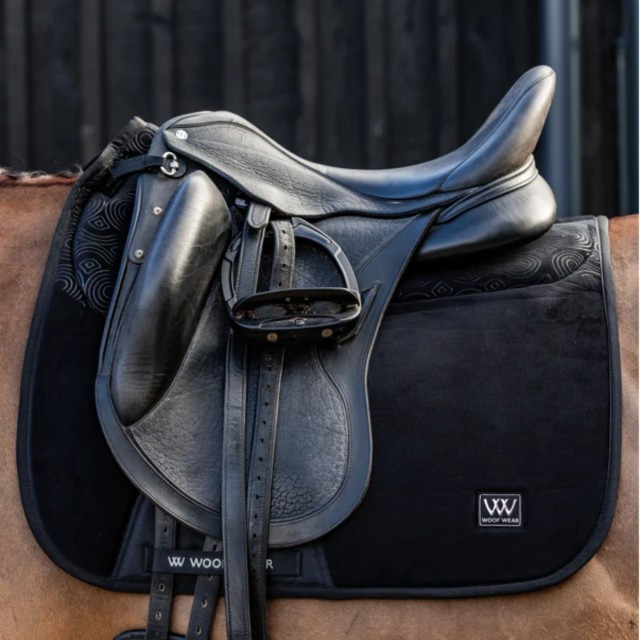 Woof Wear Elite Comfort Plus Dressage Saddlepad (Black)