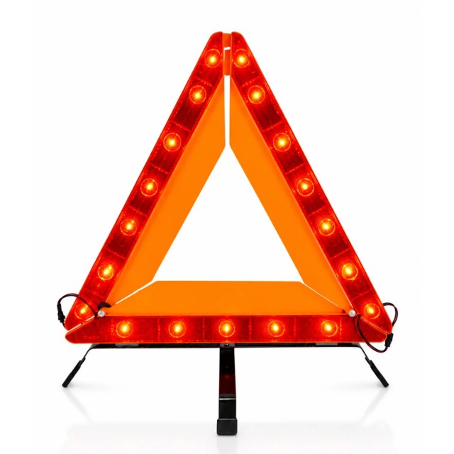 Woof Wear LED Warning Triangle (Red)