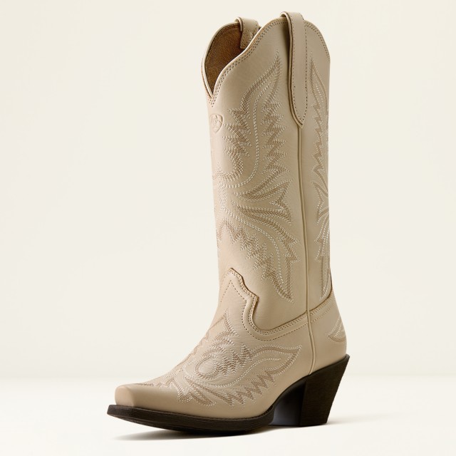 Ariat Women's Round Up Collins D Toe Western Boot (Buttercream)