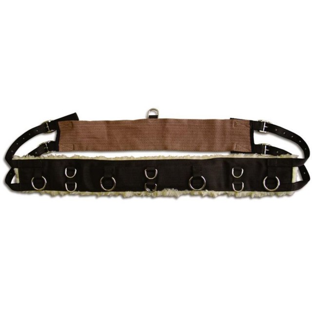 Mark Todd Fleece Training Roller Brown Old Dairy Saddlery