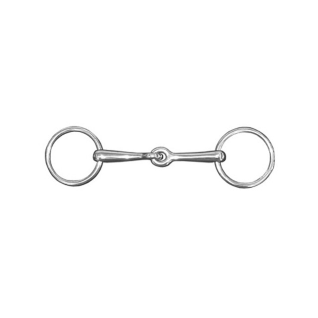 JHL Pro Steel Loose Ring Weymouth Bradoon