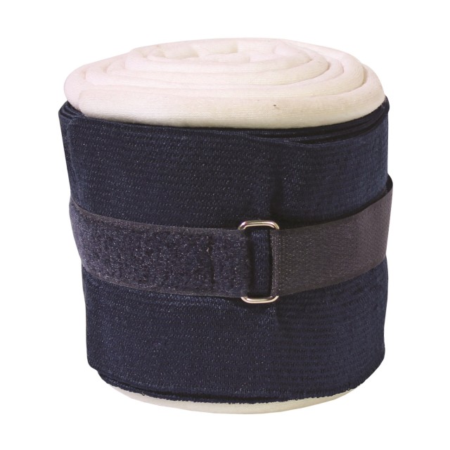 JHL Padded Support Bandages (Navy & White)