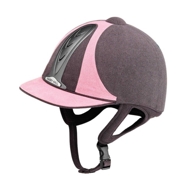 Grey/Pink Harry Hall Legend PAS015 Riding Hat Old Dairy Saddlery
