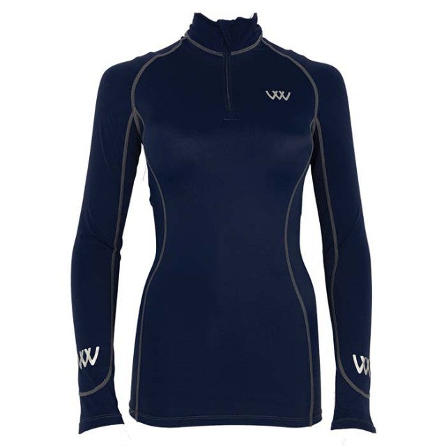 *OUTLET* Woof Wear Ladies Performance Riding Shirt (Navy)