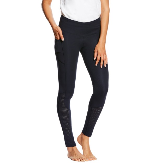 *Clearance* Ariat Women's EOS Full Seat Tights (Navy)