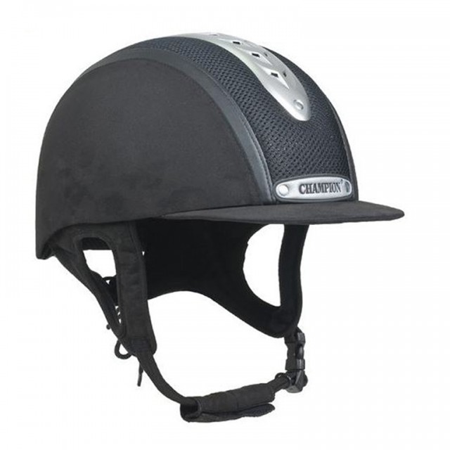 Champion Evolution Puissance Riding Hat (Black)