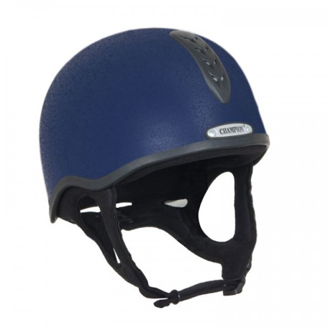 Champion Junior X-Air Helmet Plus Hat (Navy)