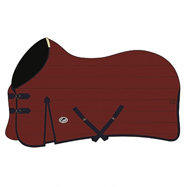 JHL (Clearance) Essential Mediumweight Stable Rug (Burgundy & Navy)