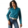 Ariat Women's Billie Jean Western Shirt (Dragonfly Dobby)